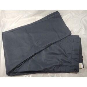 GRMNT Women's Hidden Elastic Waistband Work Pants - Navy Blue - Sz 20/32
